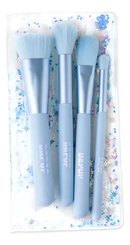 Set Dapop Pandora 4 Brochas De Maquillaje Para Rostro Y Ojos