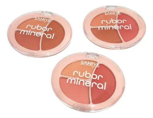 Trio Rubor Mineral Sweet Cheeks Tonos Saniye Polvo Mate