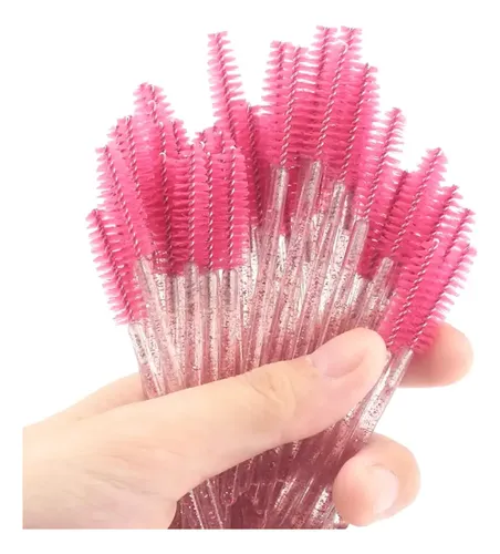 Cepillos Para Pestañas Y Cejas Desechables X 50 U