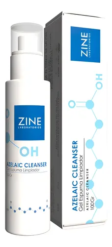 Cleanser Azelaic Zine 100gr Gel Espuma Limpiador Facial