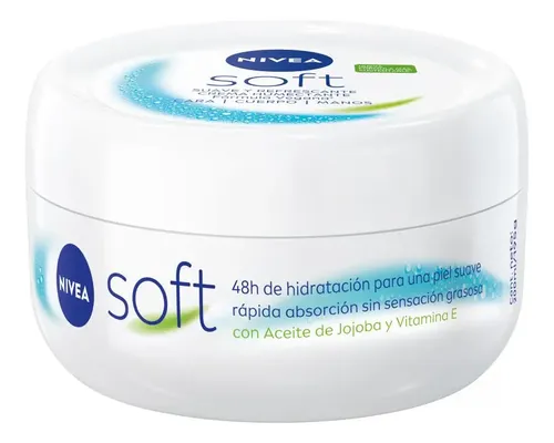 Nivea Facial Crema Soft Hidratante Todo Tipo De Piel 200ml