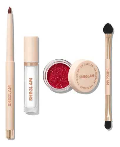 Kit Lip Dazzler Glitter Sheglam -center Stage