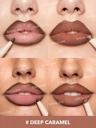 Sheglam Original Dúo Lapiz Labial Y Delineador Glam 101