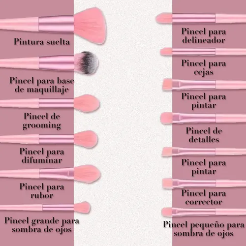 De Maquillaje Completo Brochas  /a