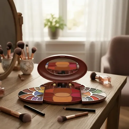 Set Paleta Maletin De Maquillaje Makeup Ideal Dia Del Niño