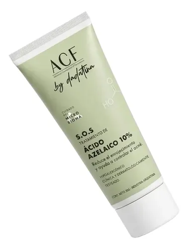 Acf By Dadatina Sos Acido Azelaico 10% Control Acne 30gr Acneica Día/noche