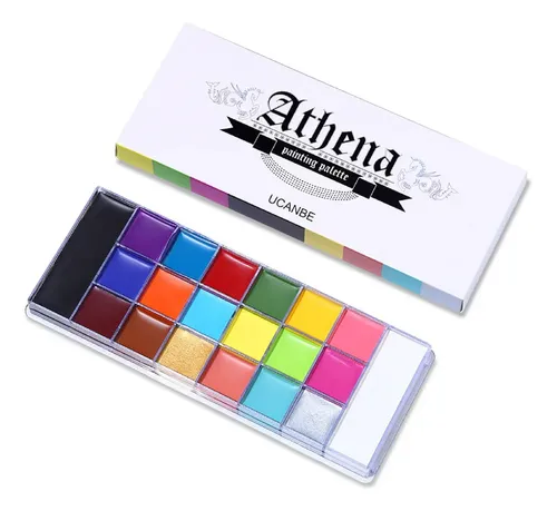 A Pintura Facial De Acuarela Para Maquillaje De Escenario, L