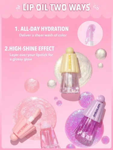 Sheglam Jelly Wow Aceite Labial Hidratante Con Brillo