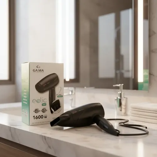 Secador De Pelo Ga.ma Italy Eolic Travel Plegable 1600w