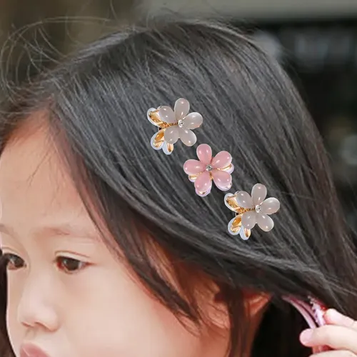 Lxx Accesorios For Cabello Corto Horquilla Flor Primavera
