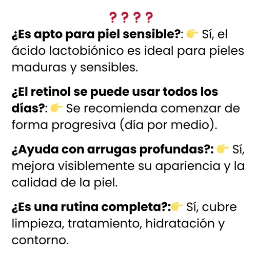Rutina Facial +50 Años Regeneración, Firmeza Y Revitalizacio