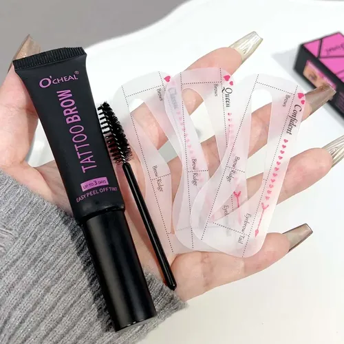 Set De Tinte En Crema Para Cejas, Fácil De Pelar, A Prueba D