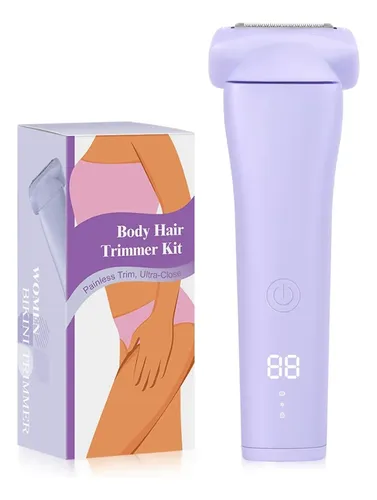 Afeitadora Eléctrica Para Mujeres Purple
