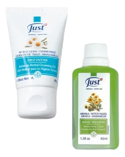 Kit De Balsamo Locion Arnica Corporal X 45 Y Deo Intim X 40