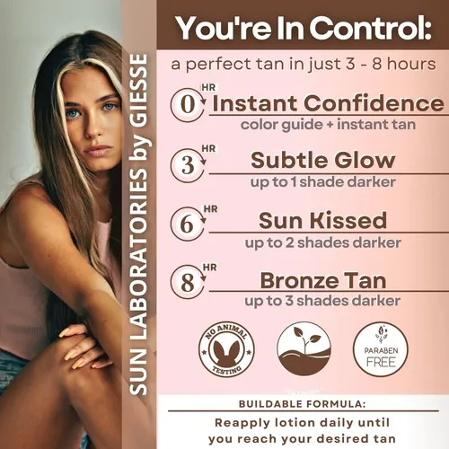 Loción Autobronceadora Sun Laboratories Ultra Dark 120ml