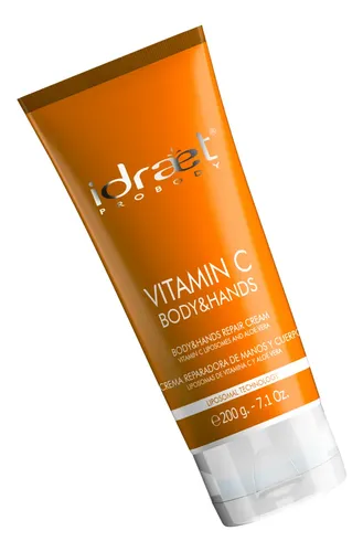 Idraet Crema Para Cuerpo Vitamina C Body Reapir Cream 200g