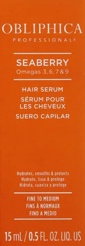 Serum Capilar Obliphica Seaberry Nutritivo 15ml