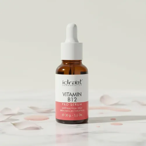 Idraet Serum Vitamina B12 Anti Rojeces Piel Sensible Rosacea