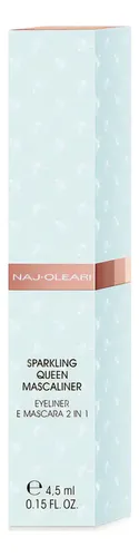 Delineador Naj Oleari Sparkling Queen Mascaliner 01 Glitter
