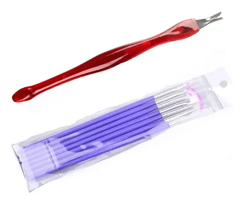 Set De Extensiones De Uñas Con Lámpara, Pegamento Para Const