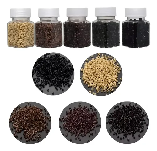 250 Microring Siliconados Para Extensiones Y Cortinas