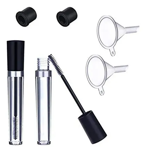 Tubos De Rímel Vacíos De 8 Ml Con Varilla Para Pestañas, 2 U