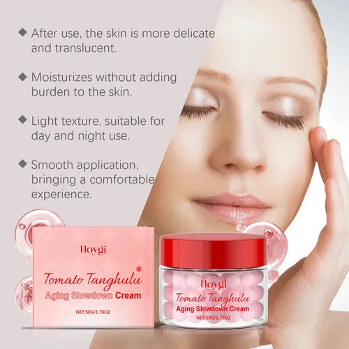 Hidratante Facial En Cápsula De Tomate Hoygi Para Hidratar Y