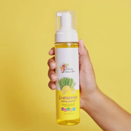 Espuma Para Peinar Lemongrass De Alikay Naturals