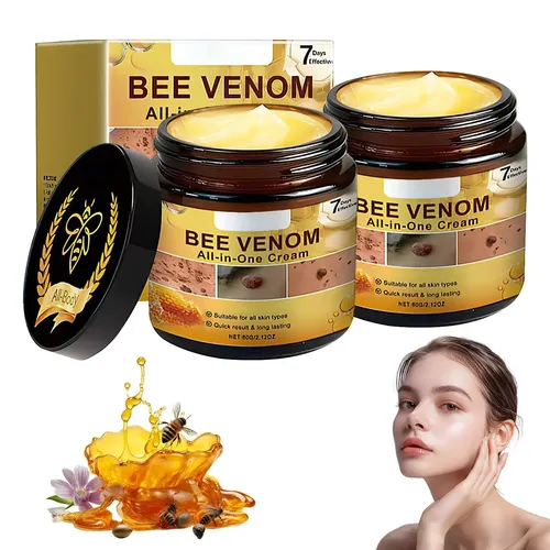 Crema Profesional Todo En Uno Bee Para Todo Tipo De Piel, 2