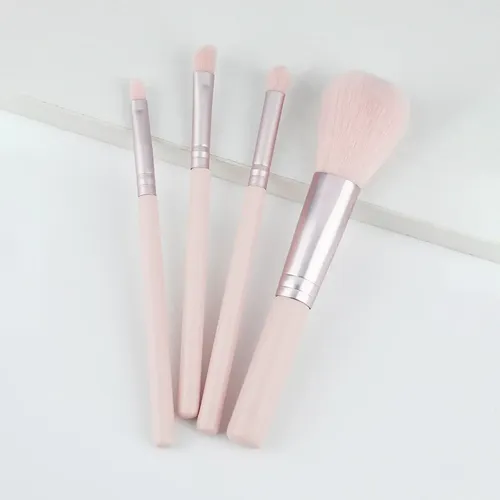 Set De 4 Pinceles De Maquillaje