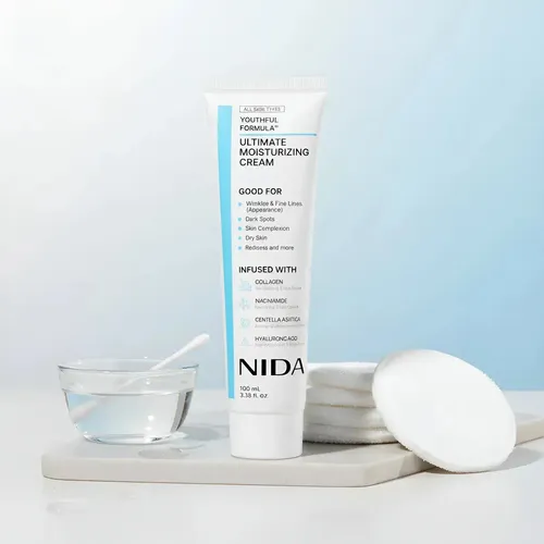 Crema Facial Hidratante Nida Youthful 100 Ml Todo Tipo De Piel