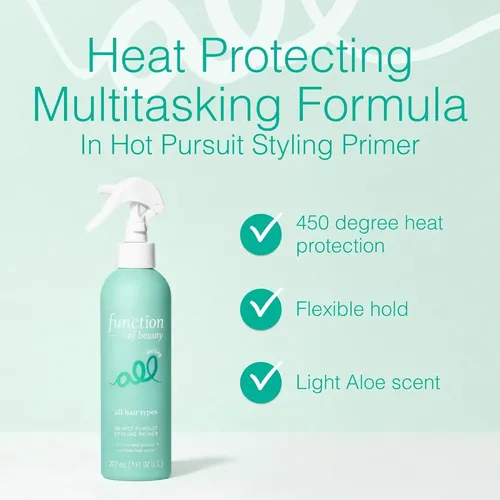 Protector Térmico Para Cabello In Hot Pursuit De Function