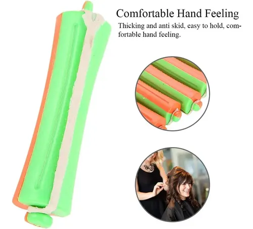 Juego De 80 Piezas De Rulos Para El Cabello, Rizos Definidos
