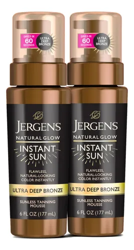 Autobronceador Solar Instantáneo Jergens Natural Glow, 6 Onz