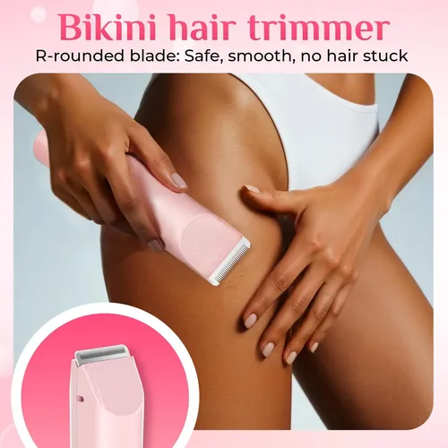Recortadora De Bikini Eléctrica Mpotmiy 2025 Nueva 2 En 1 Pa