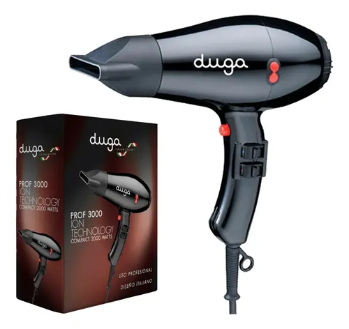 Secador De Pelo Profesional Duga Compacto Prof 3000 Ionico