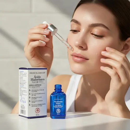 Sérum Facial Ácido Hialurónico Antiedad Meike Glamour