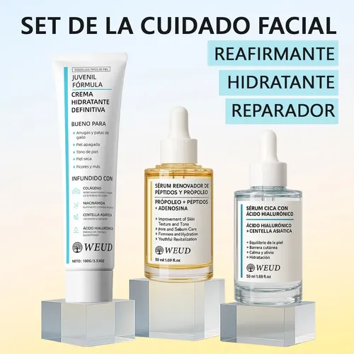Aasuero Rutina Hidratante Antiedad Reafirma Calma, 3 ^.^