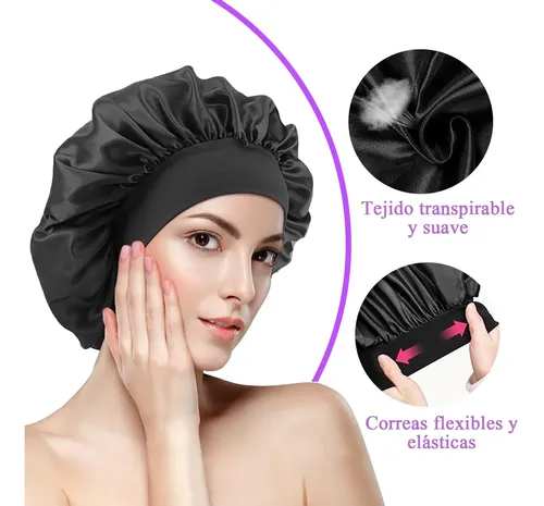 Gorros De Satén Zhenzhuacc Para Dormir 3 Piezas 3pcs-set