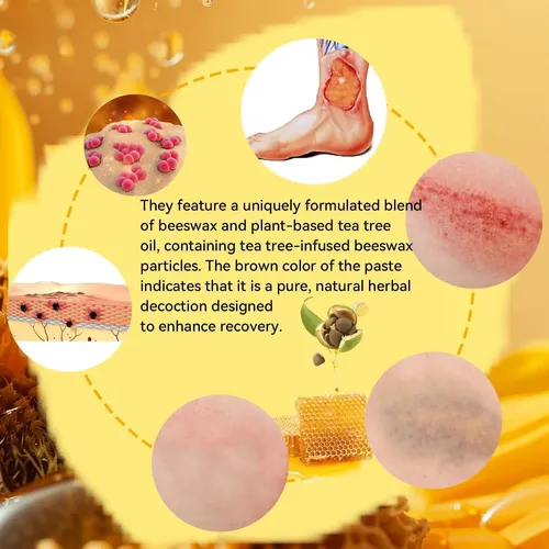 Crema Curativa De Manuka 10x Con Apósitos Negros Y
