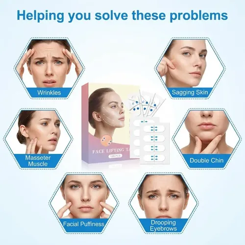 Cinta Facial De Levante Con Contorno Transparente (120