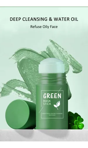 Mascarilla Facial Sólida Purificadora En Barra De Arcilla De