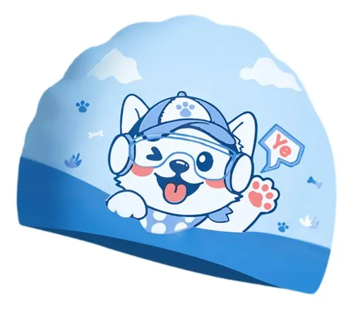 Gorro De Baño Para Niños, Repelente Al Agua, Apto Para