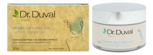 Dr. Duval Crema Facial Día Antiage Niacinamida Vegana Para Todo Tipo De Piel
