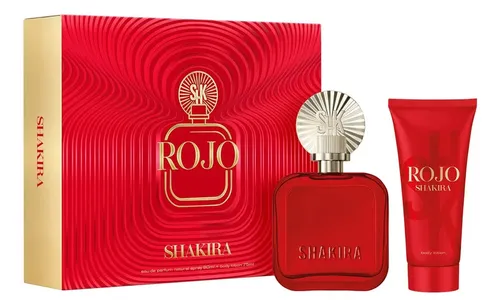 Estuche Perfume Mujer Shakira Rojo Edp 80ml