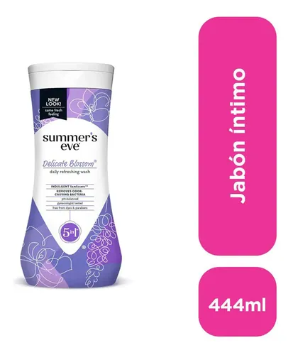 Loción De Higiene Íntima Delicate Blossom Para Todo Tipo De Pieles 444 Ml
