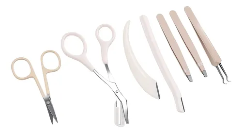 Juego De Herramientas Profesionales Para Cejas, Kit Recortad