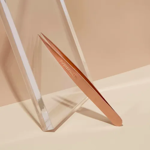 Pinzas De Precisión Para Cejas Tweezerman Rose Gold