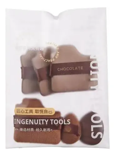 Beauty Tool Esponja De Maquillaje De Chocolate