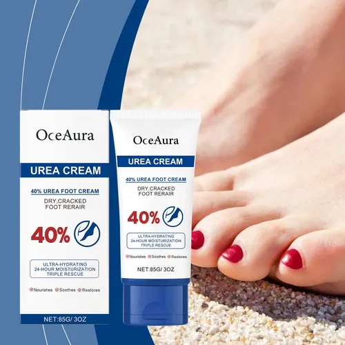 Mcrema Pies Urea Oceaura Talones Suaves Exfolia Únicax